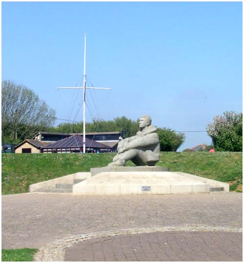 Statue of Airman, Battle of Britain Memorial