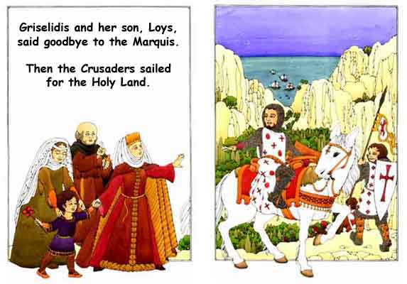 Crusaders leave for the Holy Land