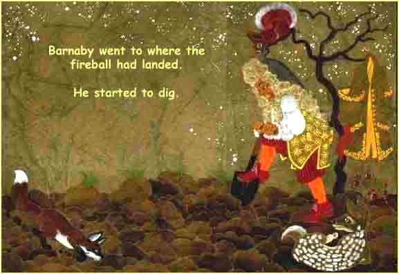 Barnaby starts to dig