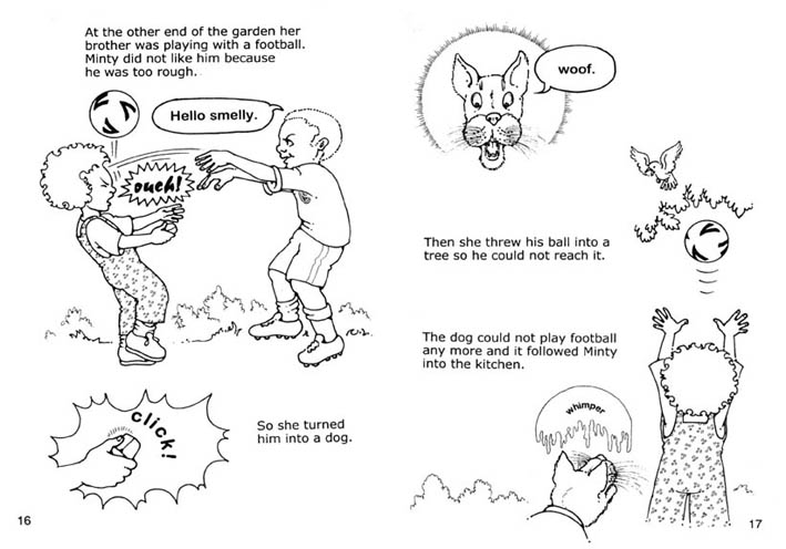 Minty's brother is a bully