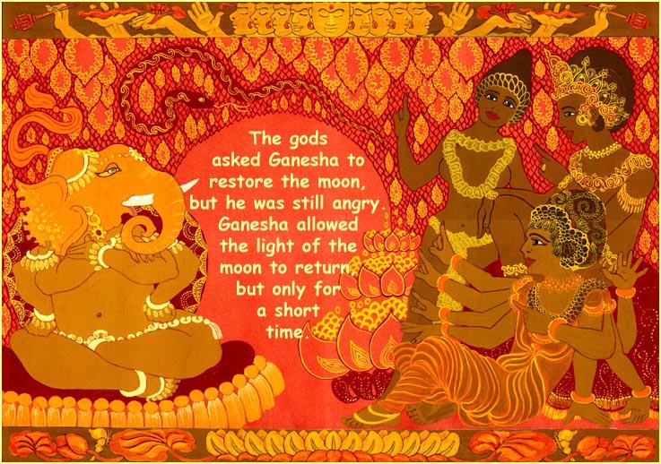 Ganesha is stubborn