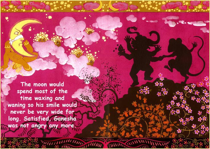 The Moon must now wax and wane