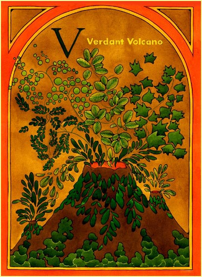 verdant volcano